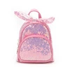Wholesale lightweight magic personalized fashion school children sequin flash backpack LED light