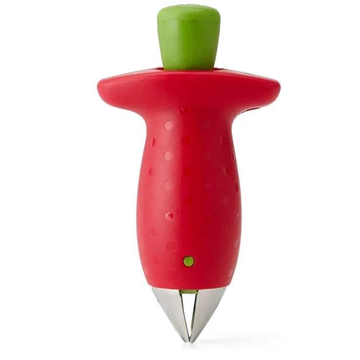 

Chef'n Original Stem Gem Strawberry Huller, Red/Green