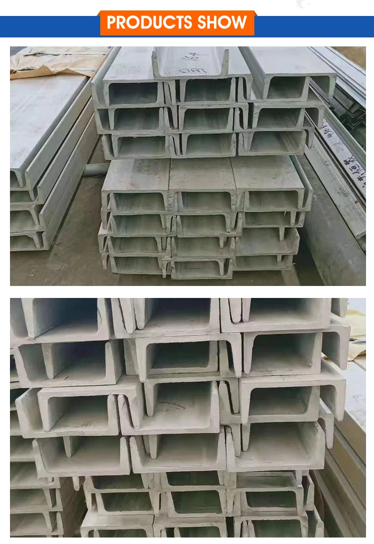 Light Gauge Steel C Channel Galvanized Steel Channel U Channel Steel