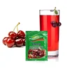 Factory supply Grape Strawberry Cherry Juice Flavour Powdered Drink Mix Bulk or Sachet