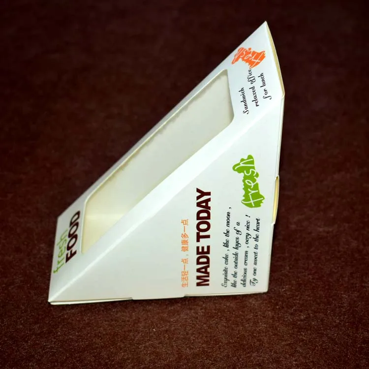 Take Away Packaging / Sandwich Paper Box Buy Paper Box,Foldable Paper Box,Paper Meal Box