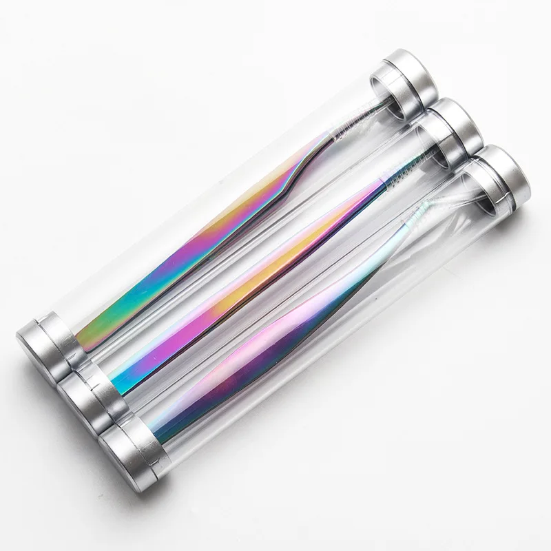 

Hot selling eyelash tweezers packaging box tweezers storage box private label tweezers packaging tube