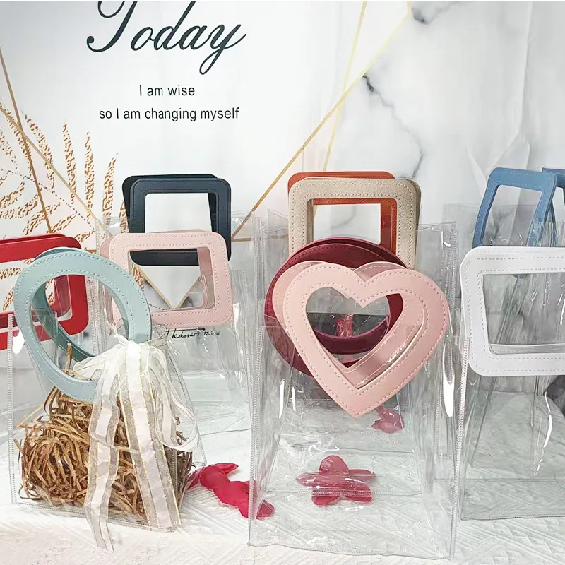 

Hot Selling transparent handbag clear pvc bag With Wholesaler