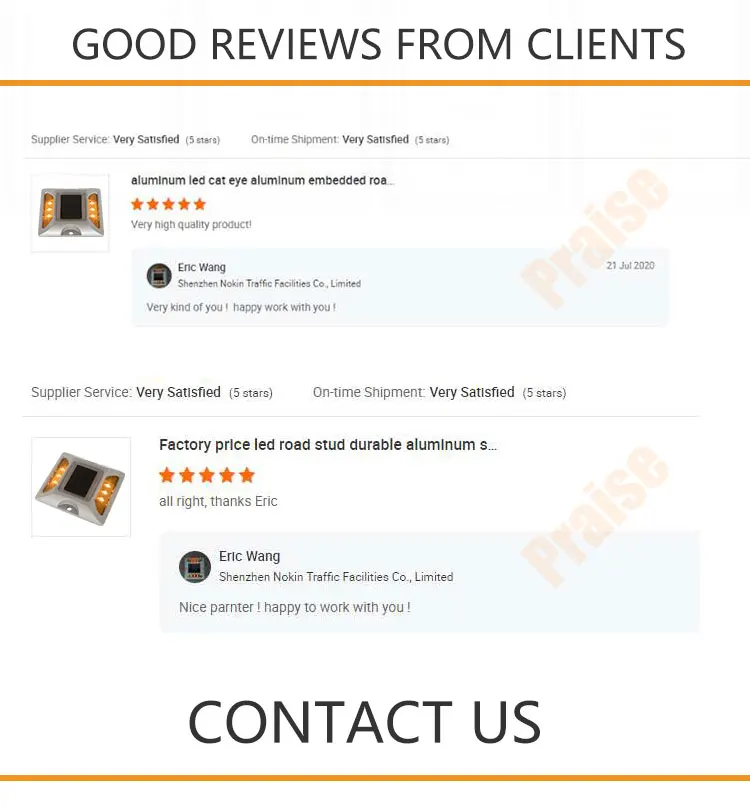 Energy Saving pathway road maker aluminum solar LED road stud