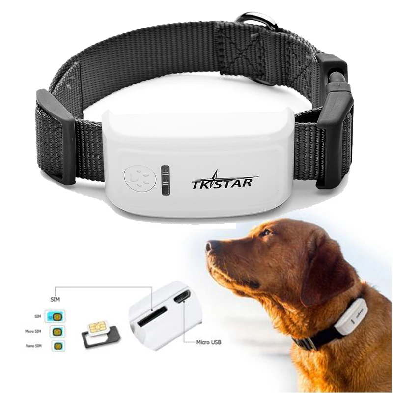 

Mini Anti Lost Waterproof Pet Finder Tracker Dog Gps Tkstar Tk909 Pet tracking Gps collar Pets Tracer Tk Star Gps Tracker Animal