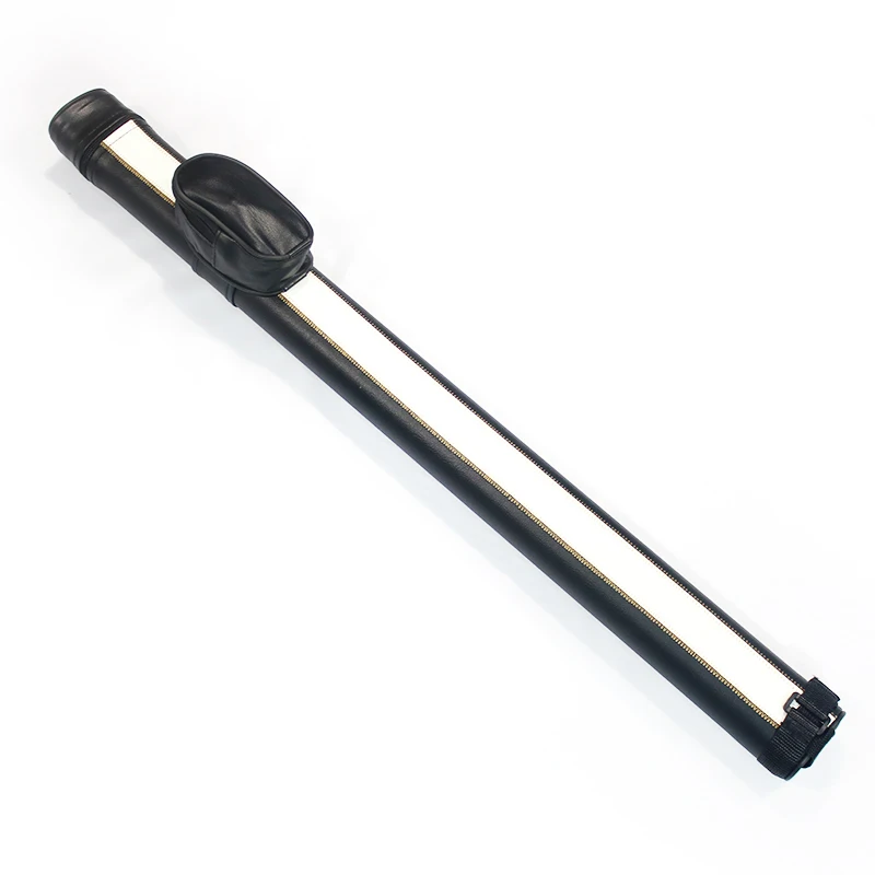 Portable Soft PU Leather 1/2 Billiard Pool Cue Bag for Sale