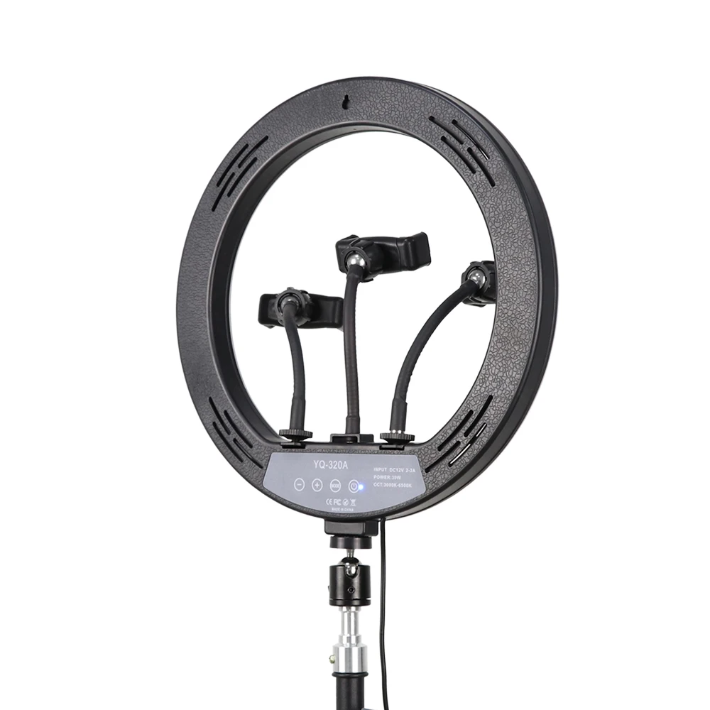 

12_inches _dimmable _LED ring_light kit with 170cm tripod