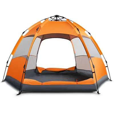 

2021 IN STOCK New Design 3-4 Person tent Easy Quick Setup Dome Pop up Family Tent for camping