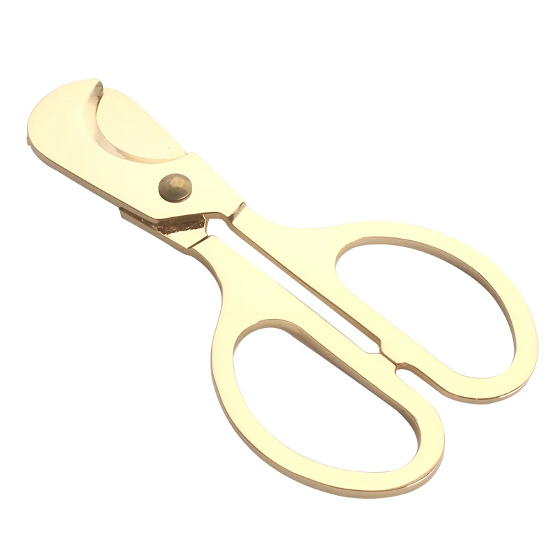 

Hot Mini Cigar Cutter Pun Metal Custom WIth Logo Accessories Cigar Metal Cigar Scissors, Customized