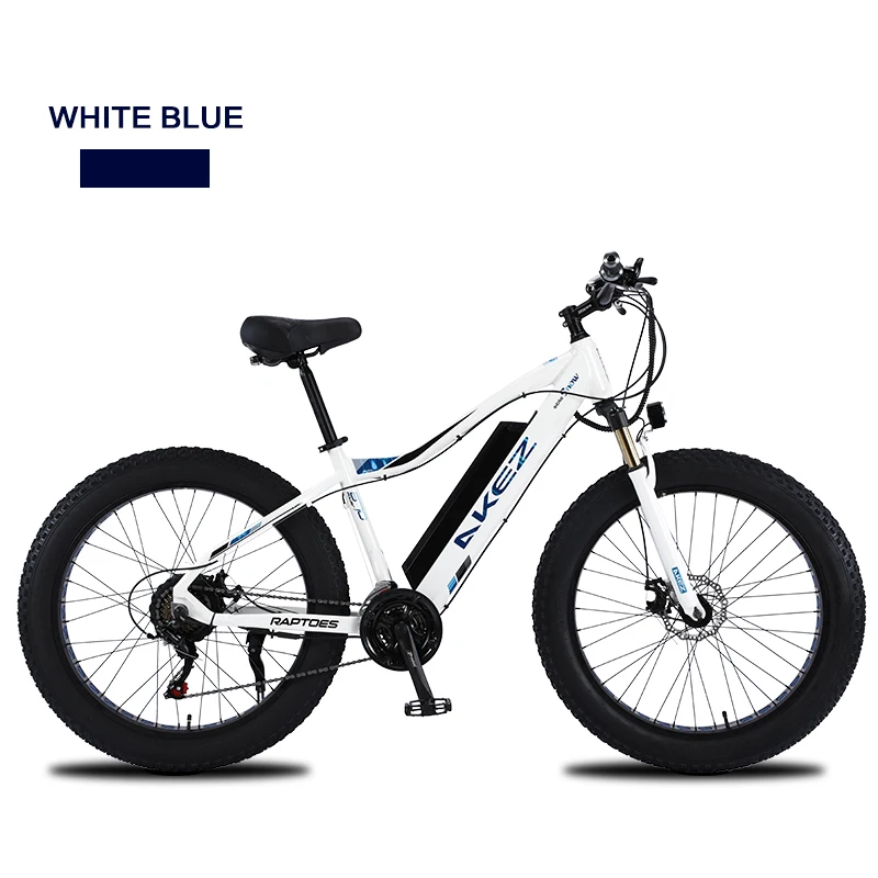 Fast speed 26" electric Bike 13Ah Lithium Battery 750W Brushless Rear Hub Motor Fat Tire bicycle, As picture show