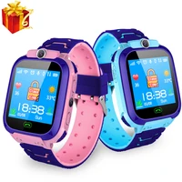 

Hot selling Latest Waterproof Touchscreen Children S9 Kids Smart Watch Smartwatch GPS Tracking Device Children Watch for kid
