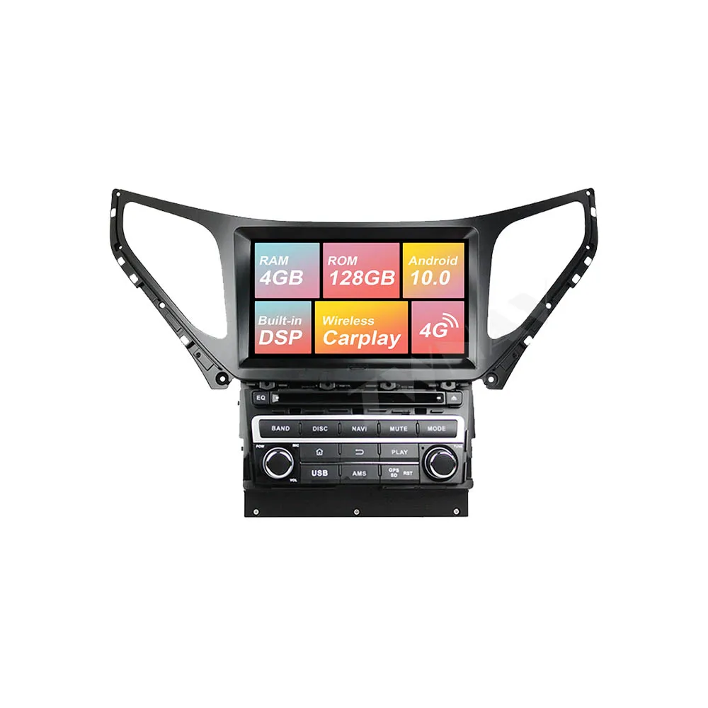 

PX6 CARPLAY Android 10 Car Radio Automotivo Head Unit For Hyundai Azera Car DVD Player Auto GPS Navigation Stereo 2015-2019