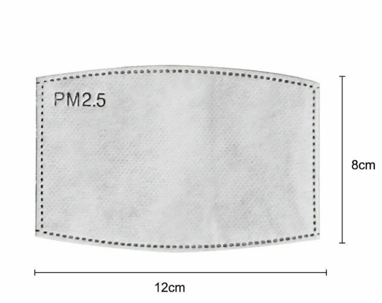 
5 Layer Filter Anti Dust Cotton Face Filter Carbon Filter for sale 