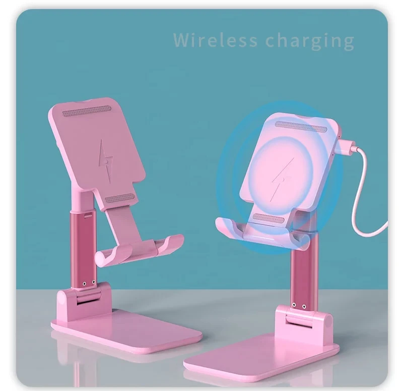 New Coming Desktop Cell Phone Charger Stand Adjustable Mobile Phone