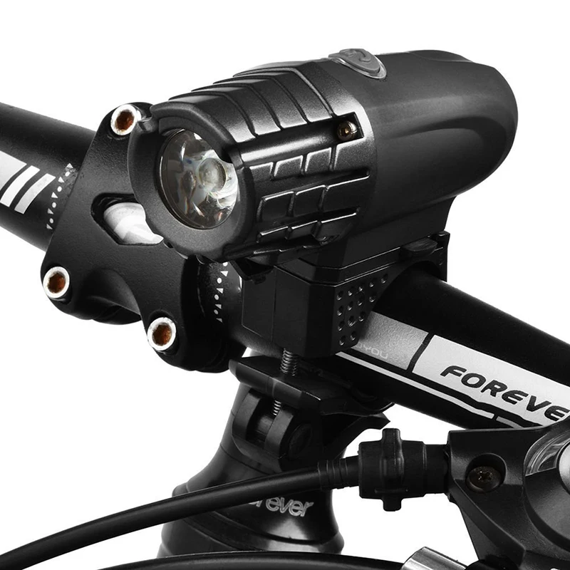 

Amazon Hot Sales Super Bright 3W XPG LEDNewest 300LM Bicycle Lamp Accessories USB Rechargeable bike headlight, Black