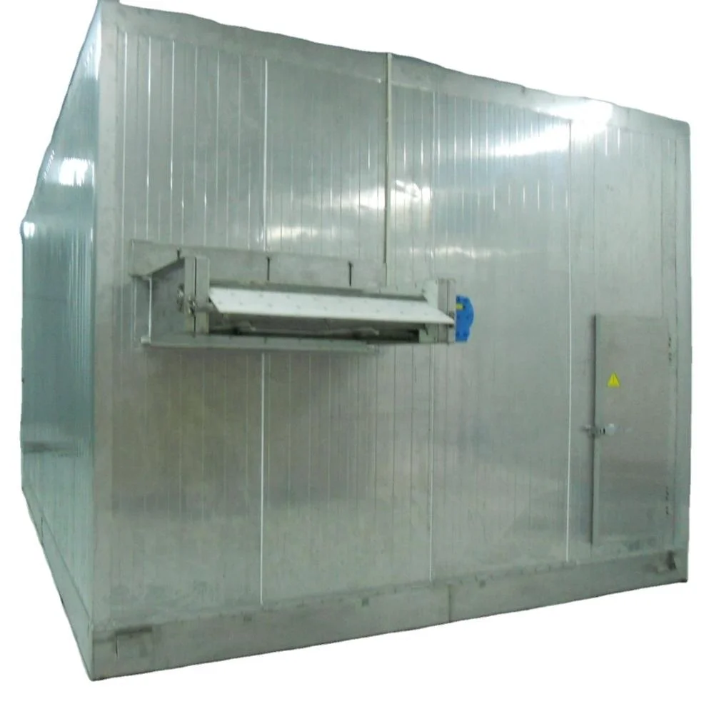
IQF Fluidized tunnel freezer for fruit and vegetable 