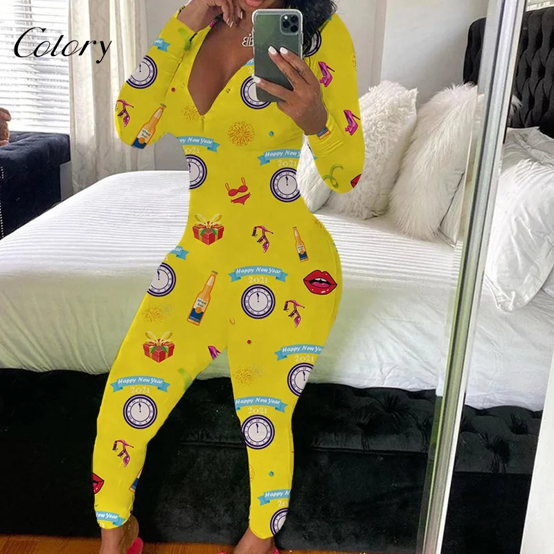 

Colory Hot Selling Plus Size Womens High Waist V-neck Off-The-Shoulder Wide Leg Jumpsuits, Customized color