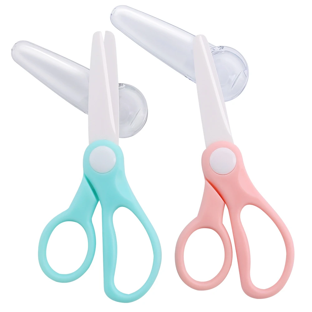 

Eco-friendly Portable Multi-function Baby Food Cuttingscissors For Kids Kitchen Tools