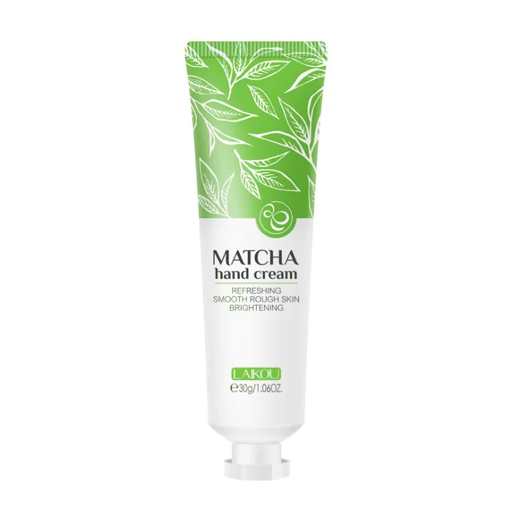 

LAIKOU Natural 30g Moisturizing Smoothing Matcha Hand Cream, Milk white