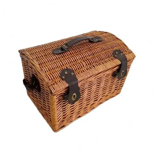 

luxury logo vintage beach cane wicker picnic basket picnic sets