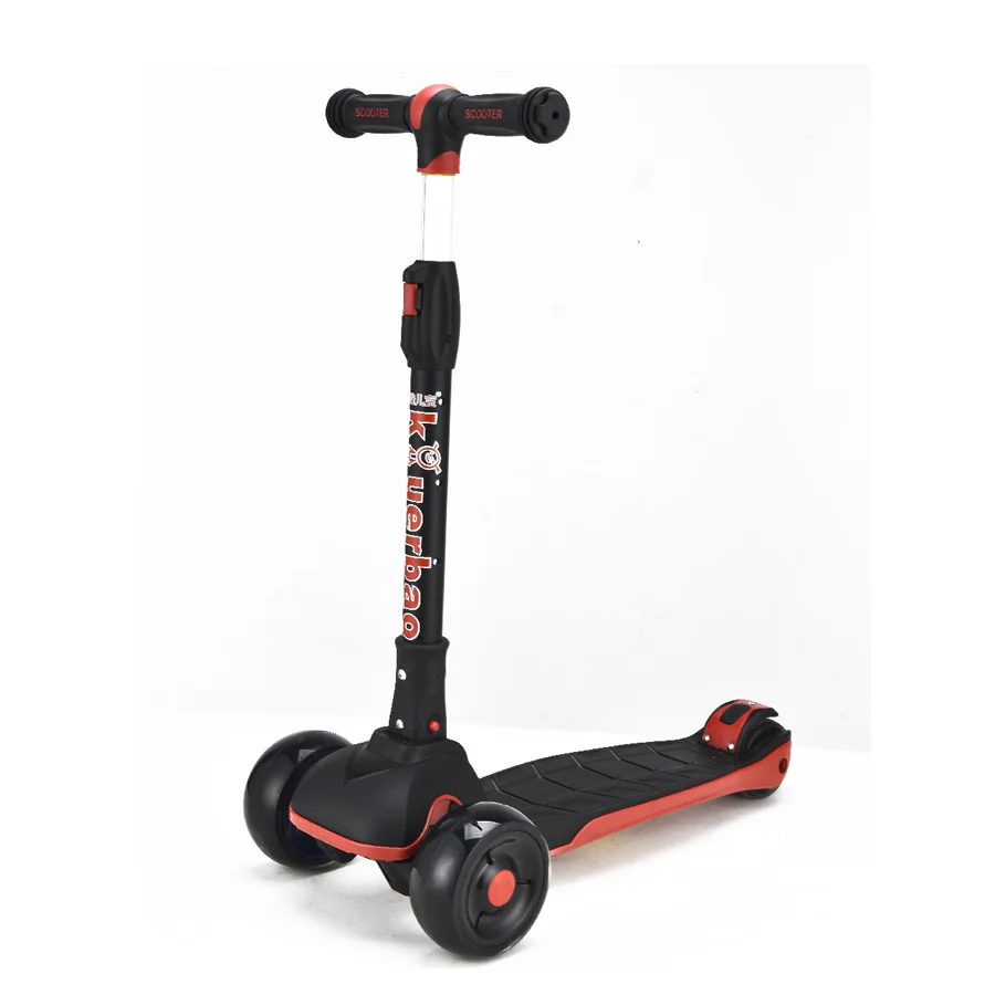 

2021 new QIYI folding three wheel kick kids scooter 200 brake