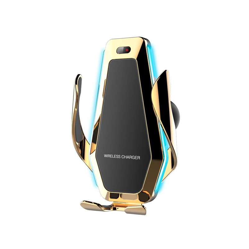 

Carliving Patented Product Potable Smart Phone Holders Motion Sensitive Smart Phone Car Holder, Sliver/golden