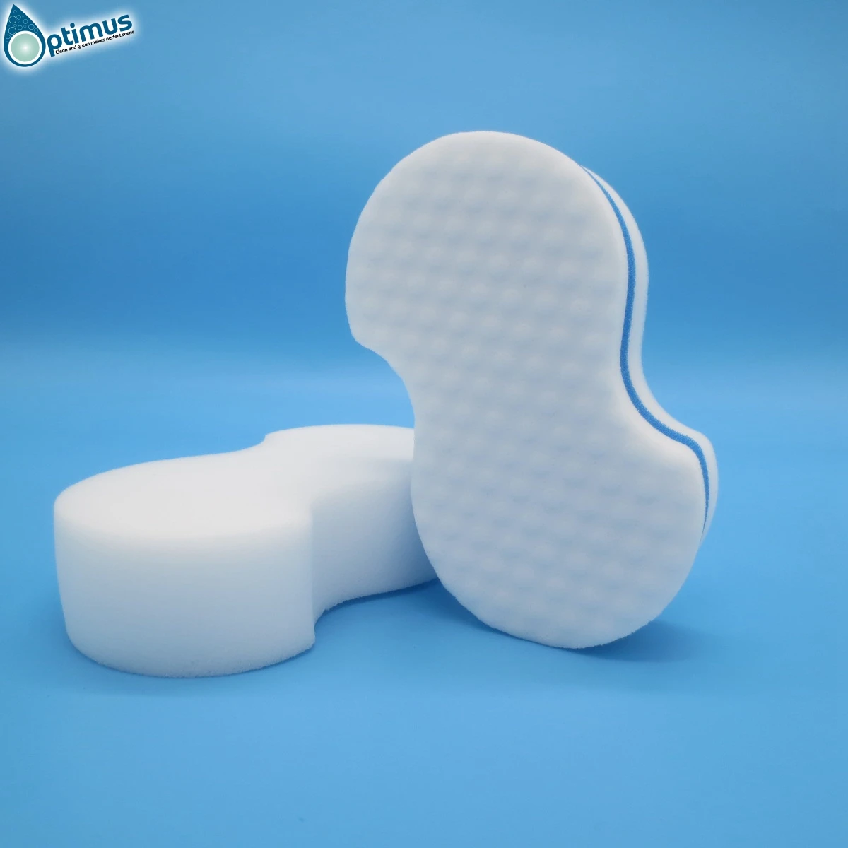 

magic cleaning sponge hot-press design high density melamine sponge, White melamine