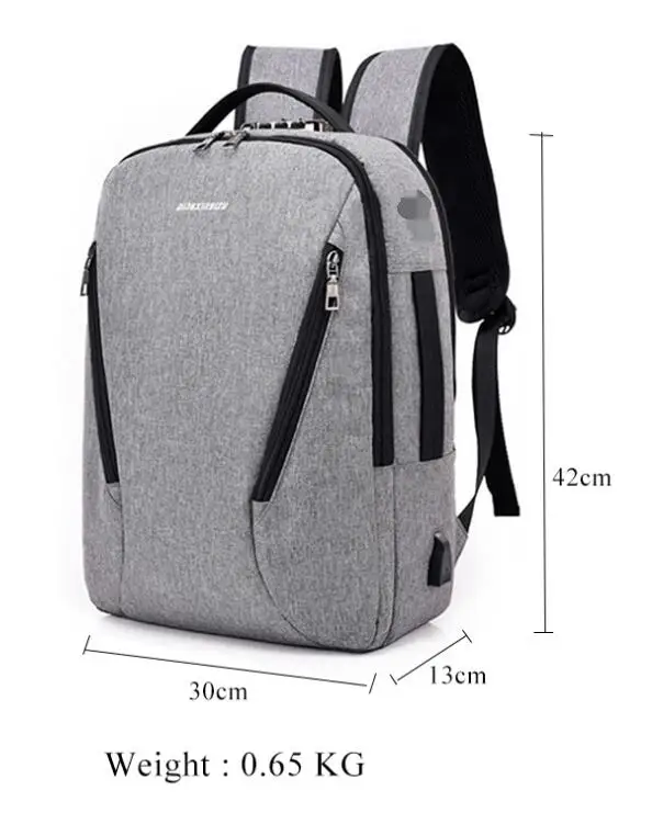 

New stock Low Price High Quality Waterproof Fabric USB charging backpack