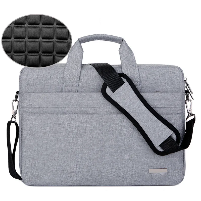 

Wholesale lightweight laptop bags & covers laptop waterproof shoulder bag business 15.6 inch laptop sleeve briefcase, Black/gary/purple/pink/blue