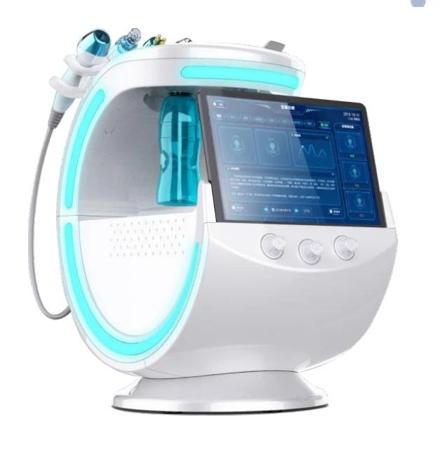 

skin analyzer dermabrasion diamond hydra ultrasonic facial oxygen jet peel machine for skin rejuvenation