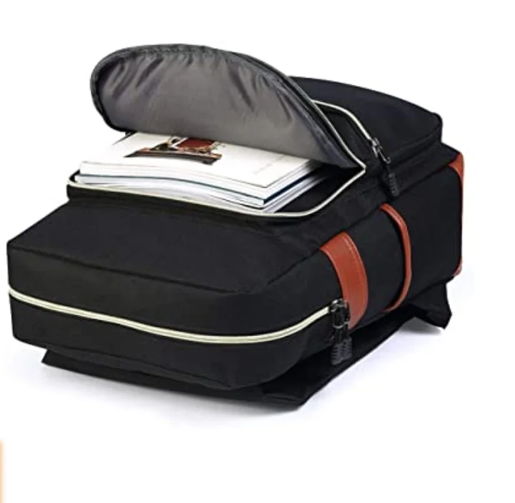 Vintage laptop backpack, School Backpack,Unisex Classic Water-resistant Backpack for Men Women