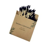 

Hot-Sale Custom Disposable Products Bamboo Cotton Swabs Logo Box