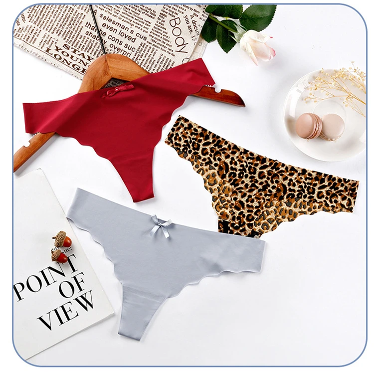 

Wholesale Custom Seamless ladies underwear g string women thong panties sexy