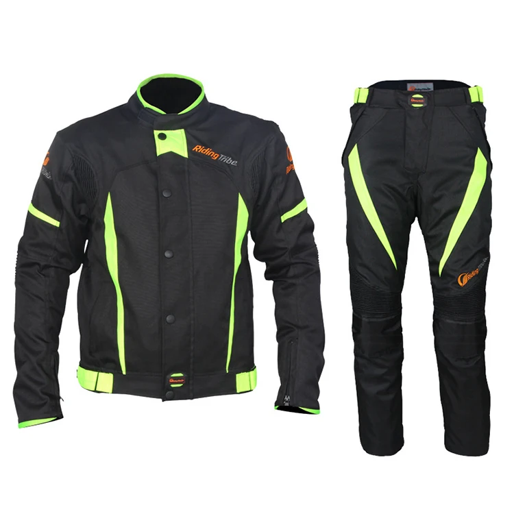 

With Protectors and Windproof Lining Motorcycle Jacket and Pants