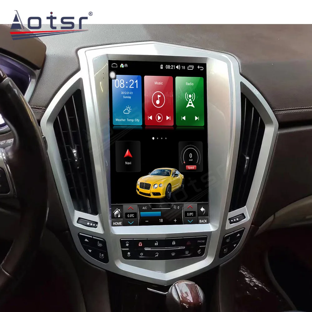 

12.1 inch Stereo Car Multimedia Stereo Player Head unit Audio Radio GPS Navigation For SRX 2009-2012 Android 10.0 Radio