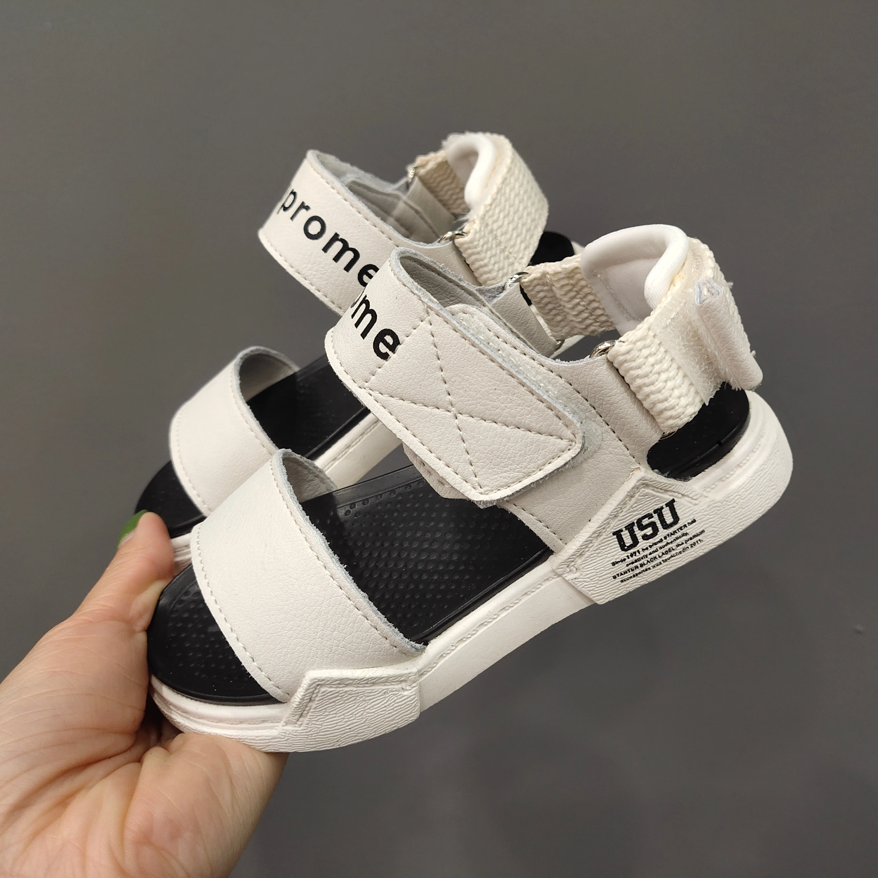 

Summer sandals 2021 new fashion soft bottom casual sports flat sandals