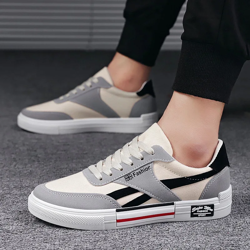 

Factory direct summer new style student canvas men's shoes trend wild casual men's sports sneakers, Picture