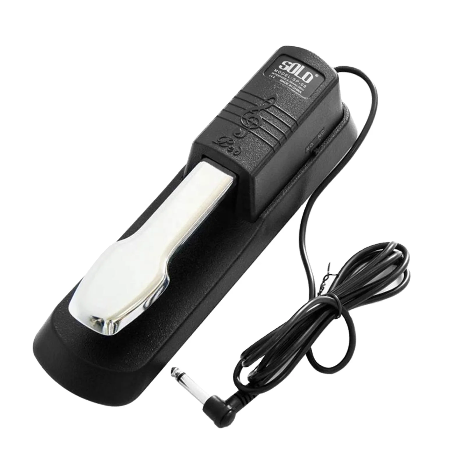 

Sustain Pedal for Keyboard, Universal Sustain pedal for Yamaha, Roland Electronic organ synthesizer keyboard pedal