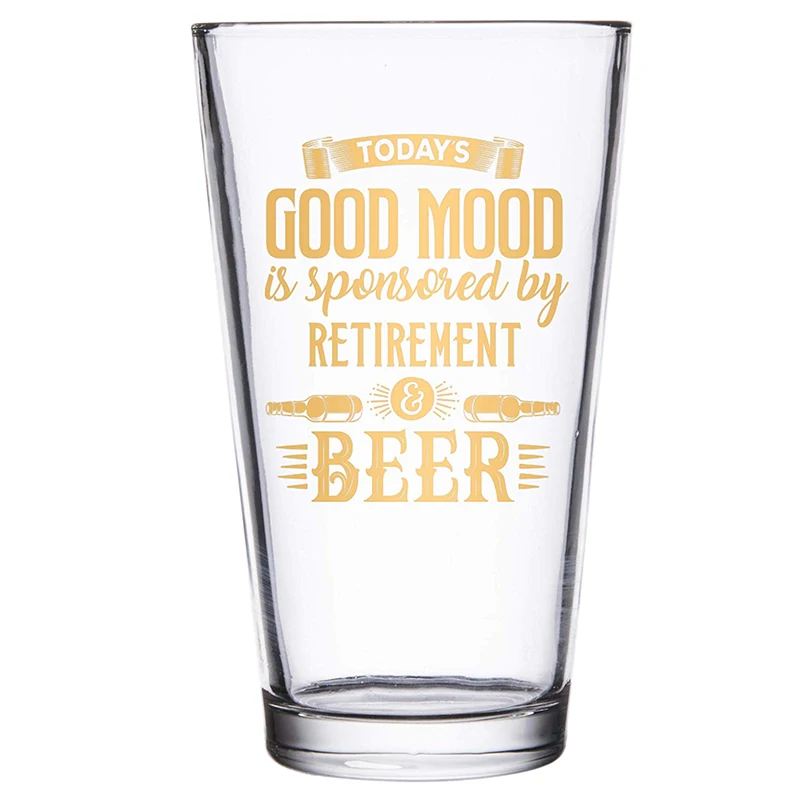 Wholesale Customized Mixing Cocktail Shaker Glass Personalized 16 oz  Beer Pint Glasses