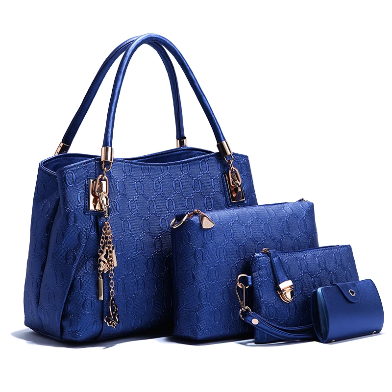 

2021 new arrival high quality handbags sets tote 3 pieces Bags set purse and crossbody shoulder ladies hand bags, Many colors