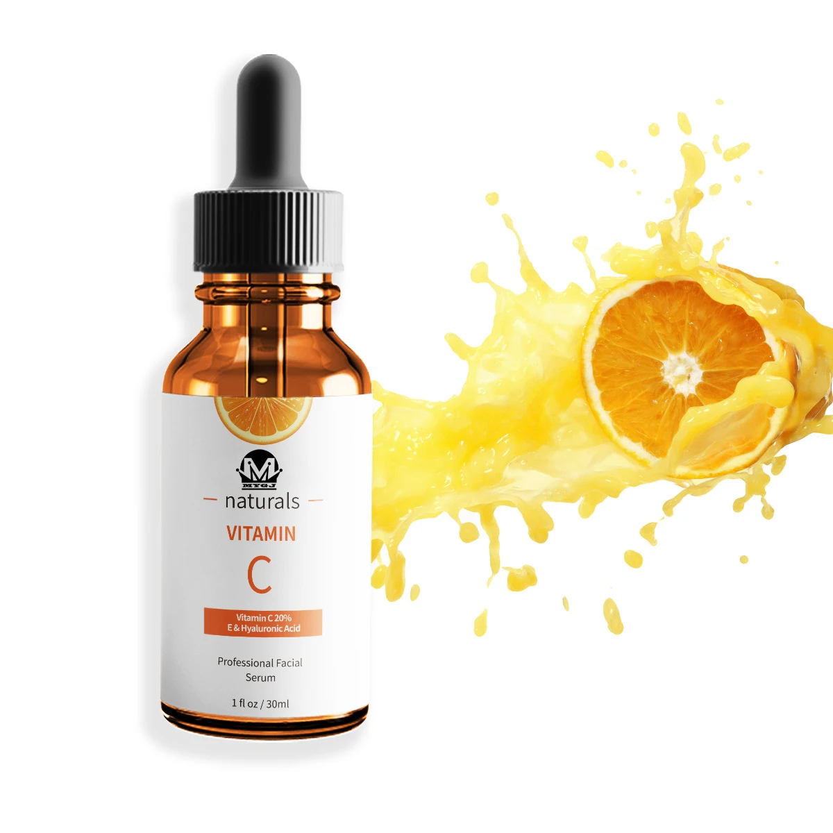 

XIOU private label Paraben Free Vegan Best Vitamin C Serum 20% for Face with Hyaluronic Acid