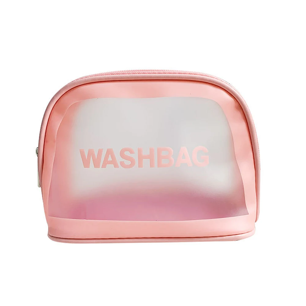 

Portable Cheap ons waterproof clear hard case travel cosmetic bag toiletry cosmetics storage bag