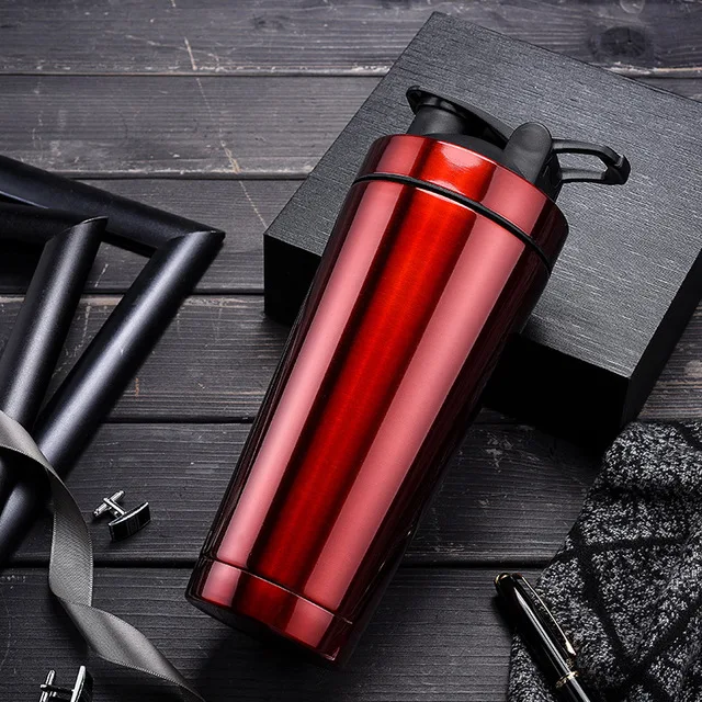 

Stainless Steel Shake Water Bottle Wholesale Camping Vacuum Flask Sport Insulated With Custom Logo 700ML 24OZ 25OZ BPA Free, Customized color