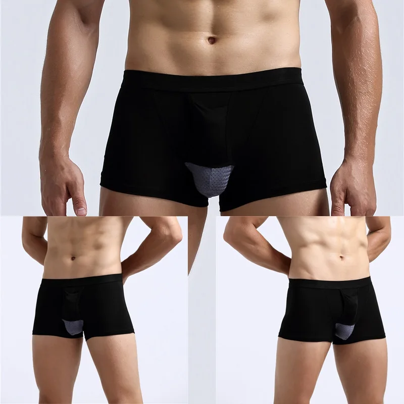 

Latest luxury mens briefs new 2021 men underwear factory direct boxer shorts polyamide nylon mens boxers