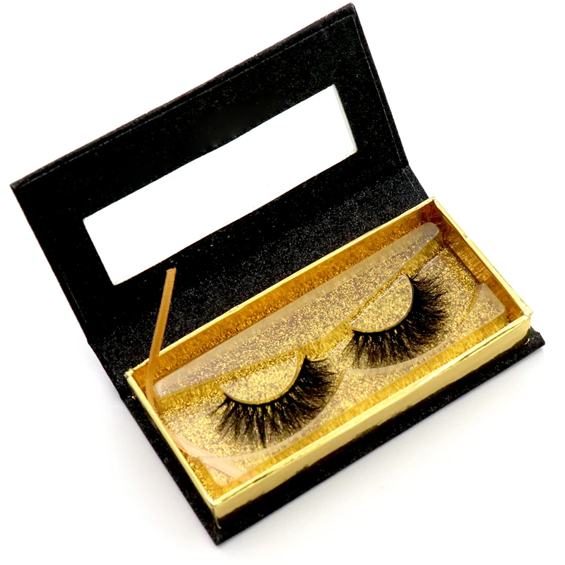 

free sample custom fluffy eyelash packing 25mm private label silk false eyelashes container 3d mink lashes dropshipping