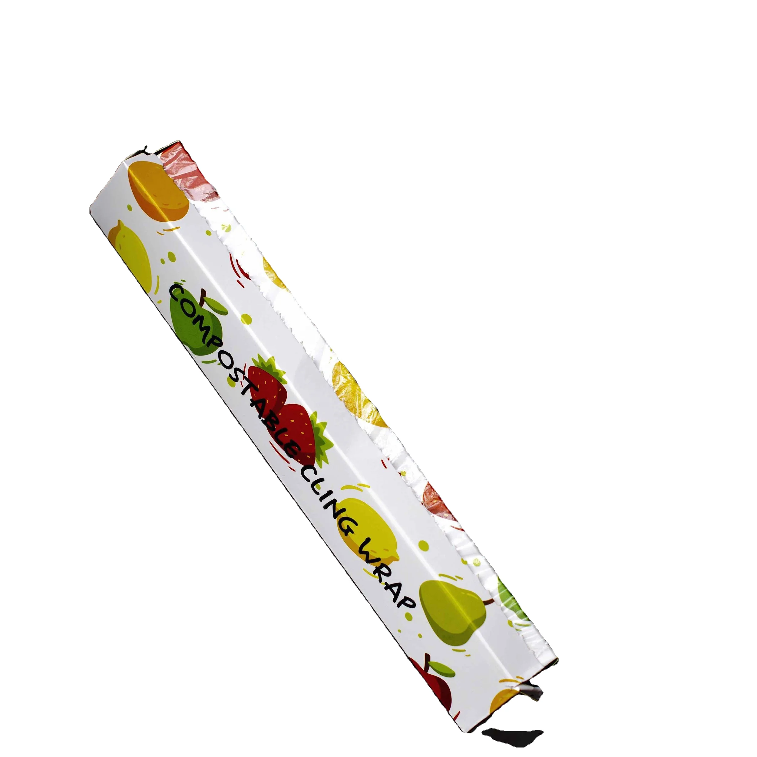 
Eco Friendly PLA PBAT film and biodegradable cellophane for food packaging Plastic Cling Wrap Supplier From China 