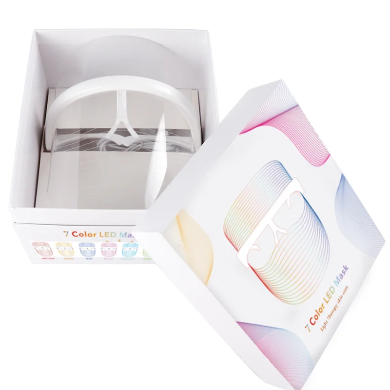 

2021 Best Selling Products LED Facial Masks Wireless 7 Color LED Face Mask Light Therapy, White / optional