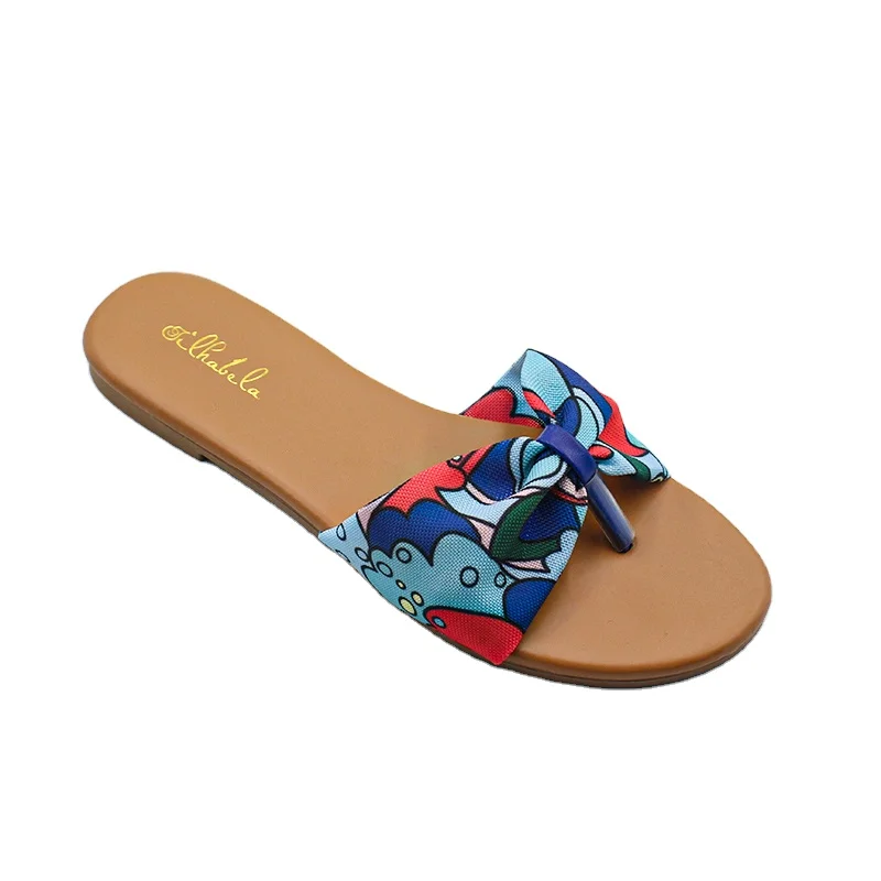 

Fancy colorful women sandals hot sales women's slippers wholesale slide slippers, Picture