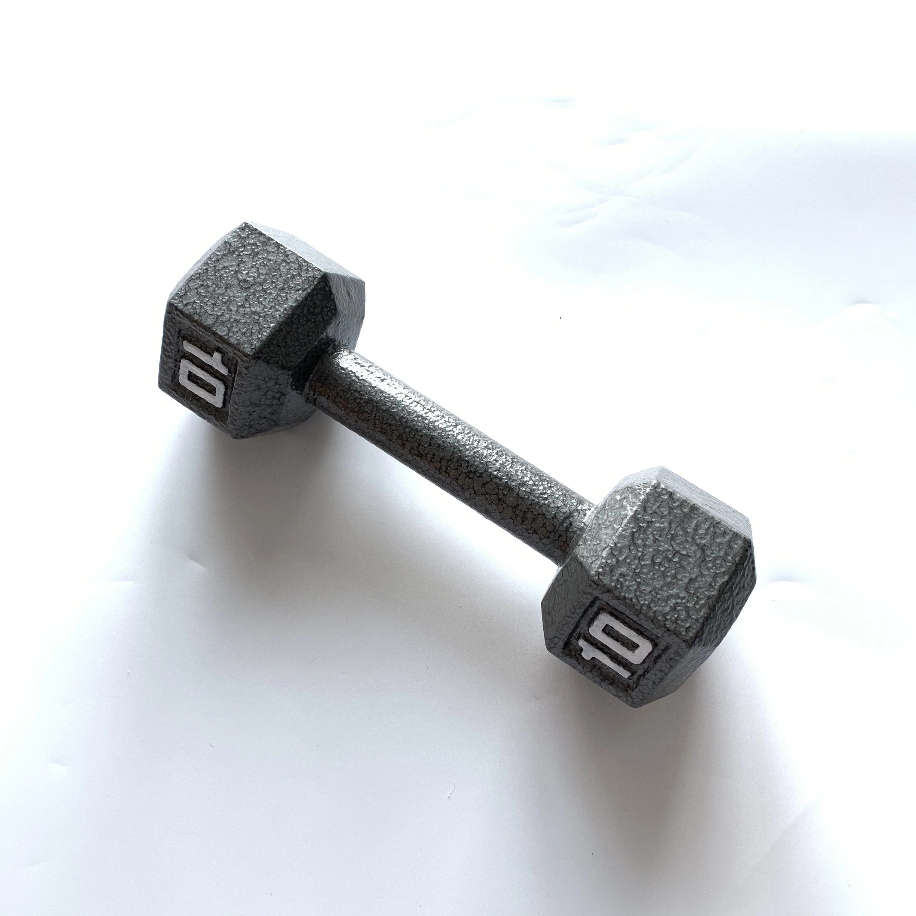 六角实心铸铁哑铃 - buy 六角哑铃,高品质的哑铃出售,实心哑铃把手 pr