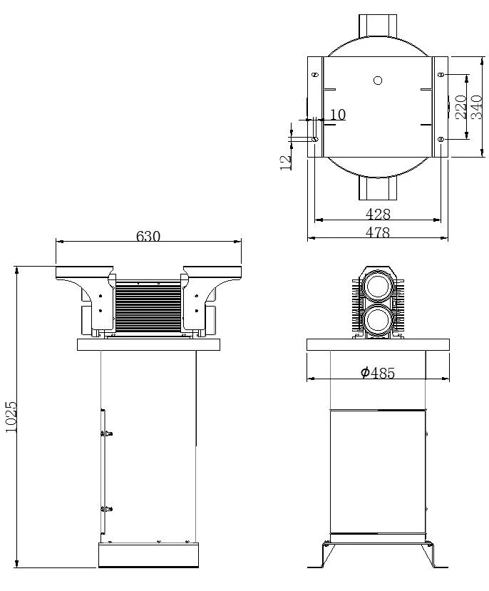 Airfield Rotating Beacons 12 Rpm Rotation Led Airport Identification ...